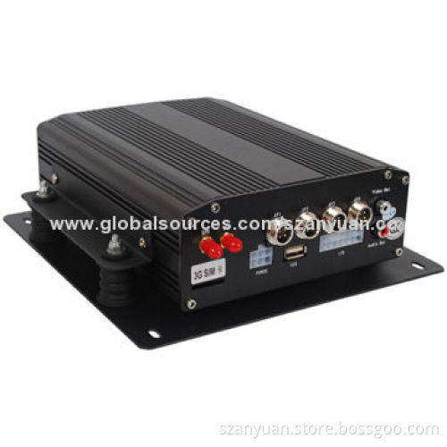 Mobile DVR, Supports GPS, 2.5'' HDD and USB, with Simultaneous Audio and Video Recording